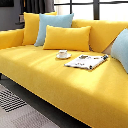 Sofa cover- Yellow