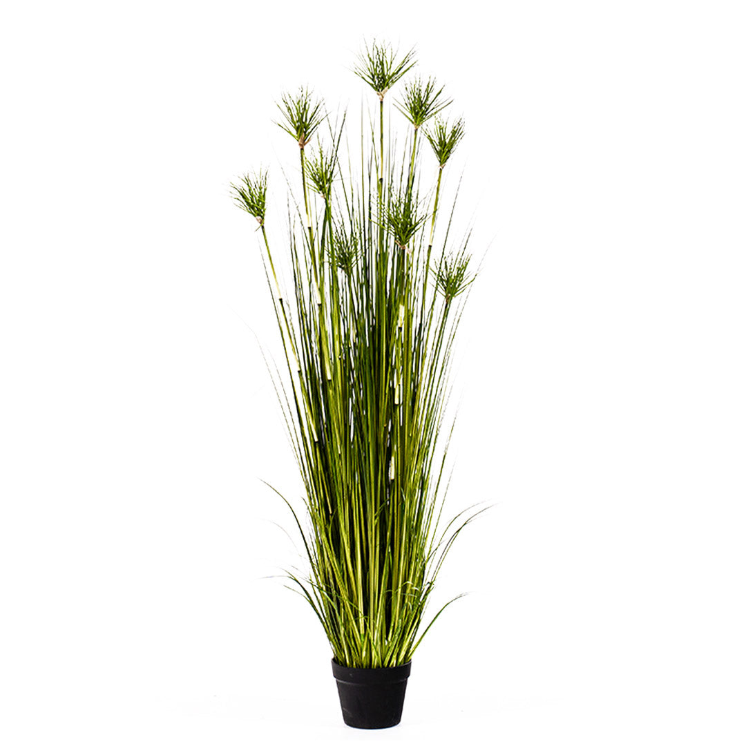 150cm Green Artificial Indoor Potted Papyrus Plant