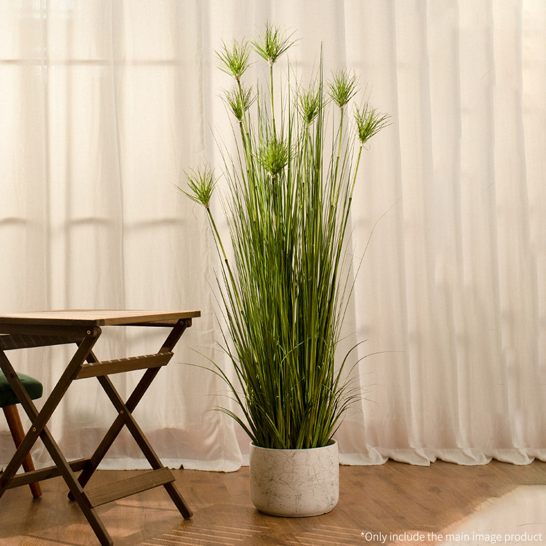 150cm Green Artificial Indoor Potted Papyrus Plant