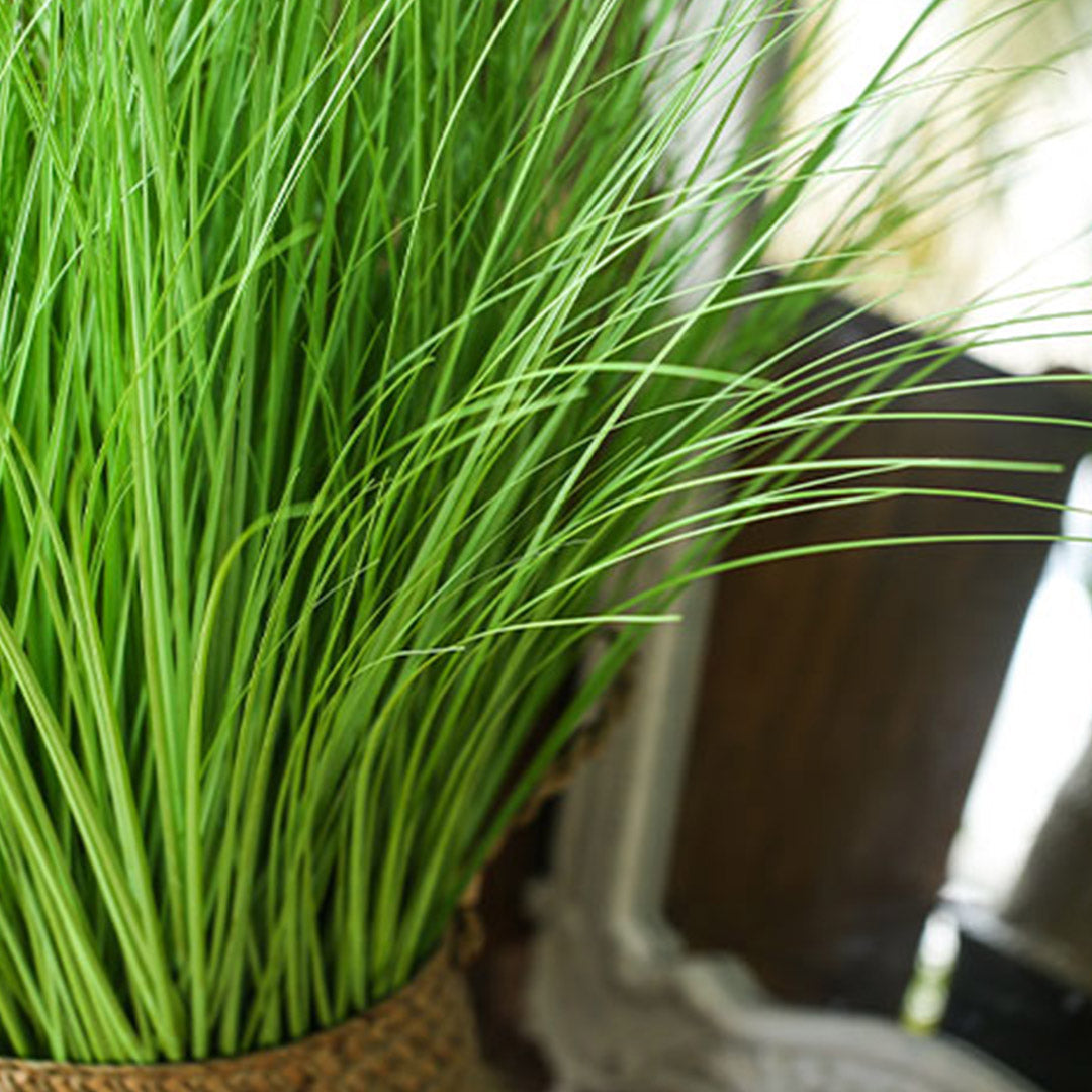 110cm Artificial Indoor Potted Reed Bulrush Grass