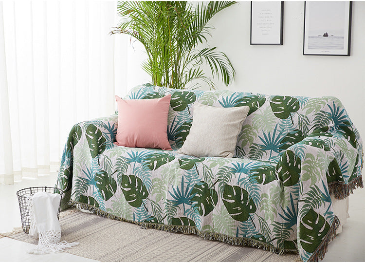 Tired of Sofa Cleaning? Try an Unfitted Chenille Cover for Low-Maintenance Living