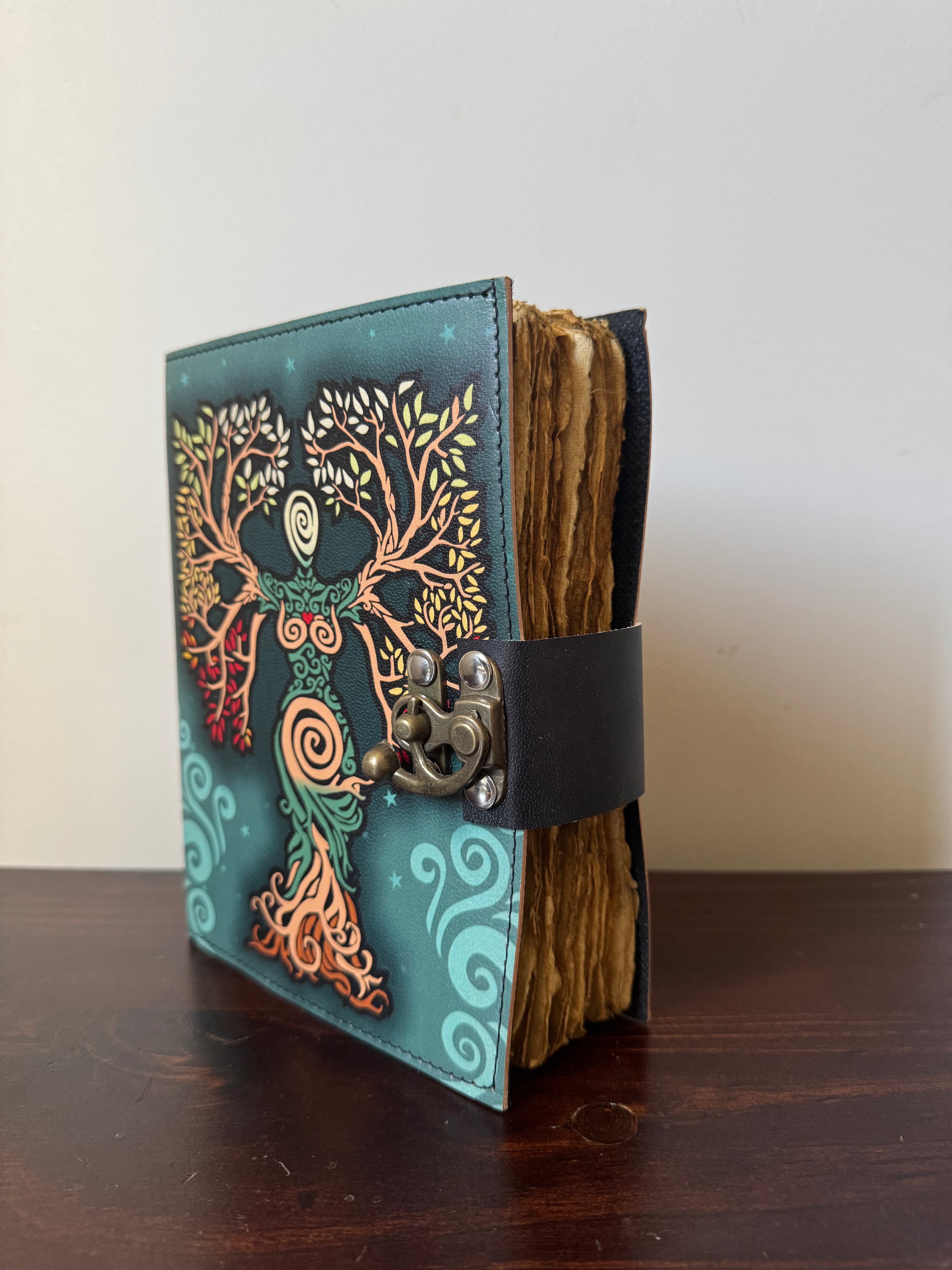 Leather Journal with Handmade Paper