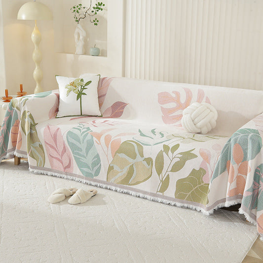 Floral Sofa Throw