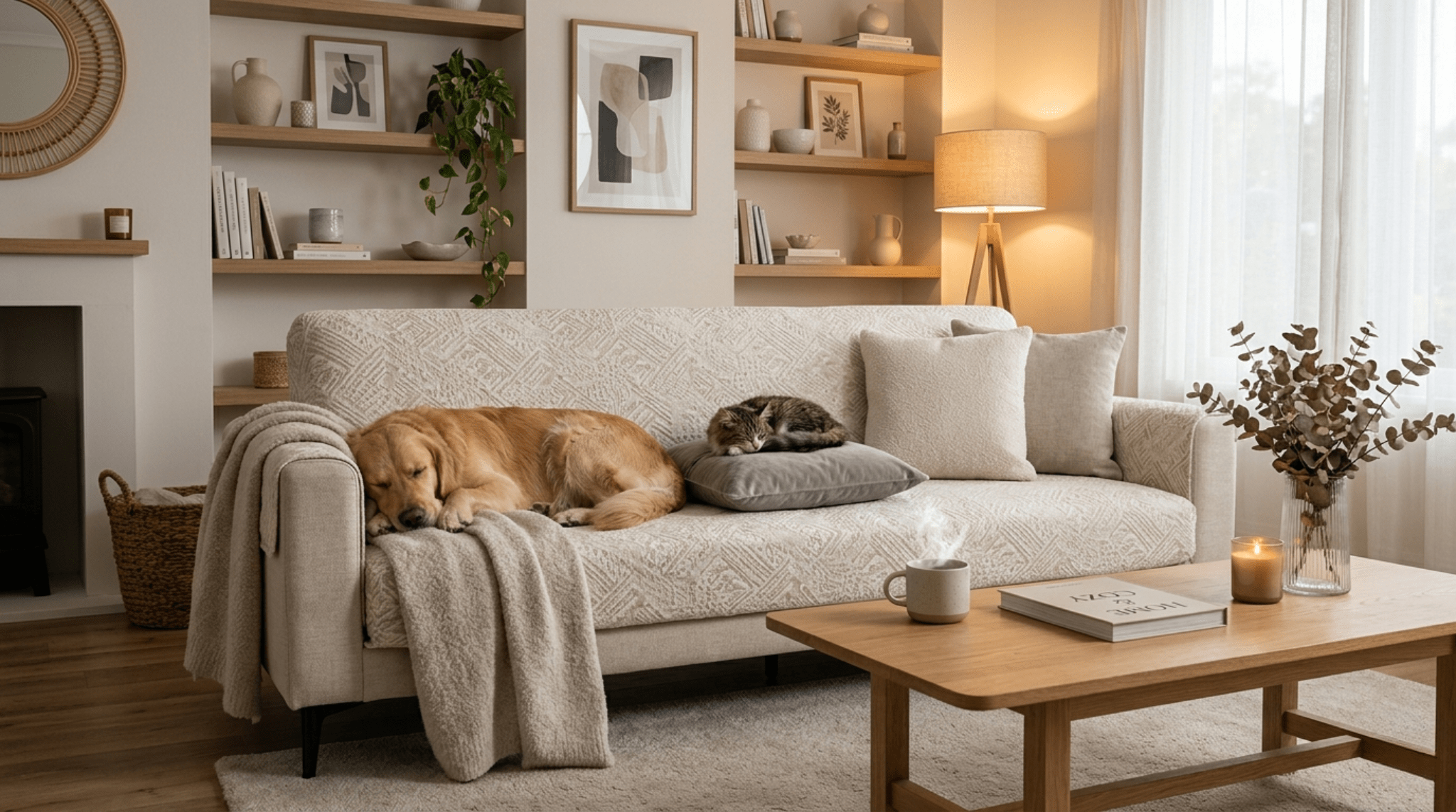 Best Sofa Covers in Australia (2026 Guide): Affordable, Stylish & Washable Options - Snug & Homely