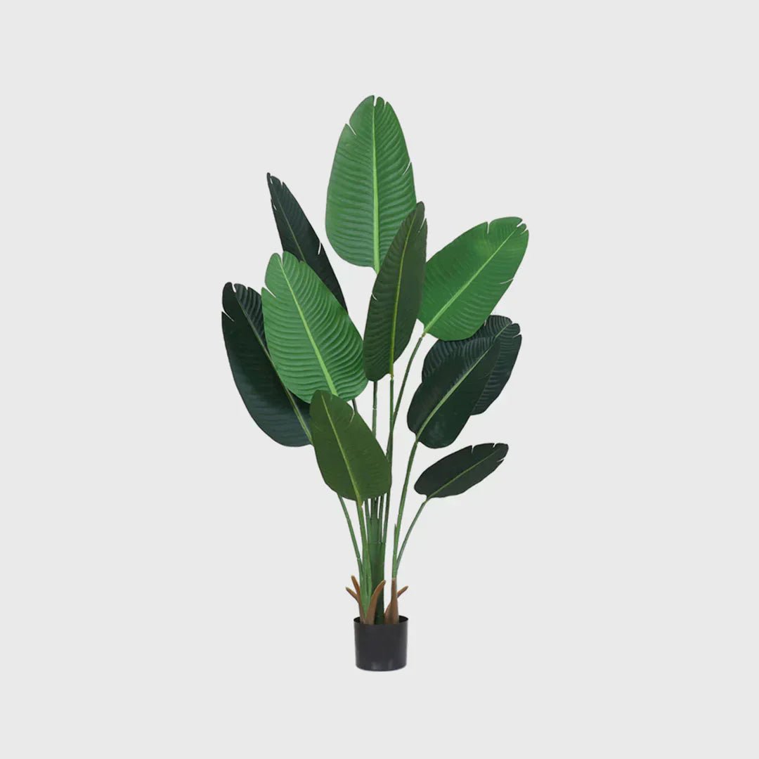 Elevate Your Decor with the Green Artificial Nordic Wind Banana Plant: A Lush, Low-Maintenance Choice - Snug & Homely