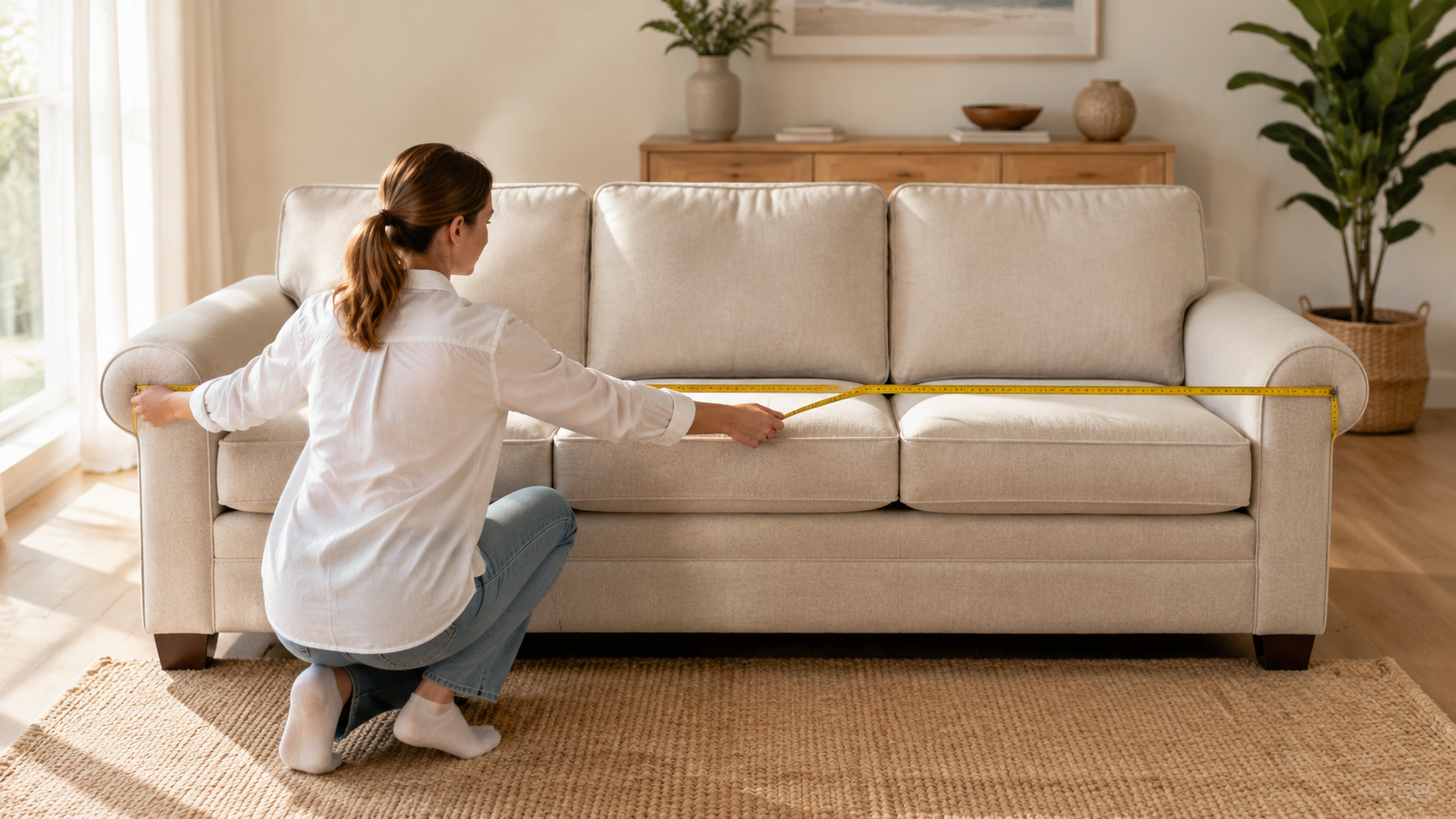 How to Measure a Sofa for a Cover: Size Guide | Snug & Homely