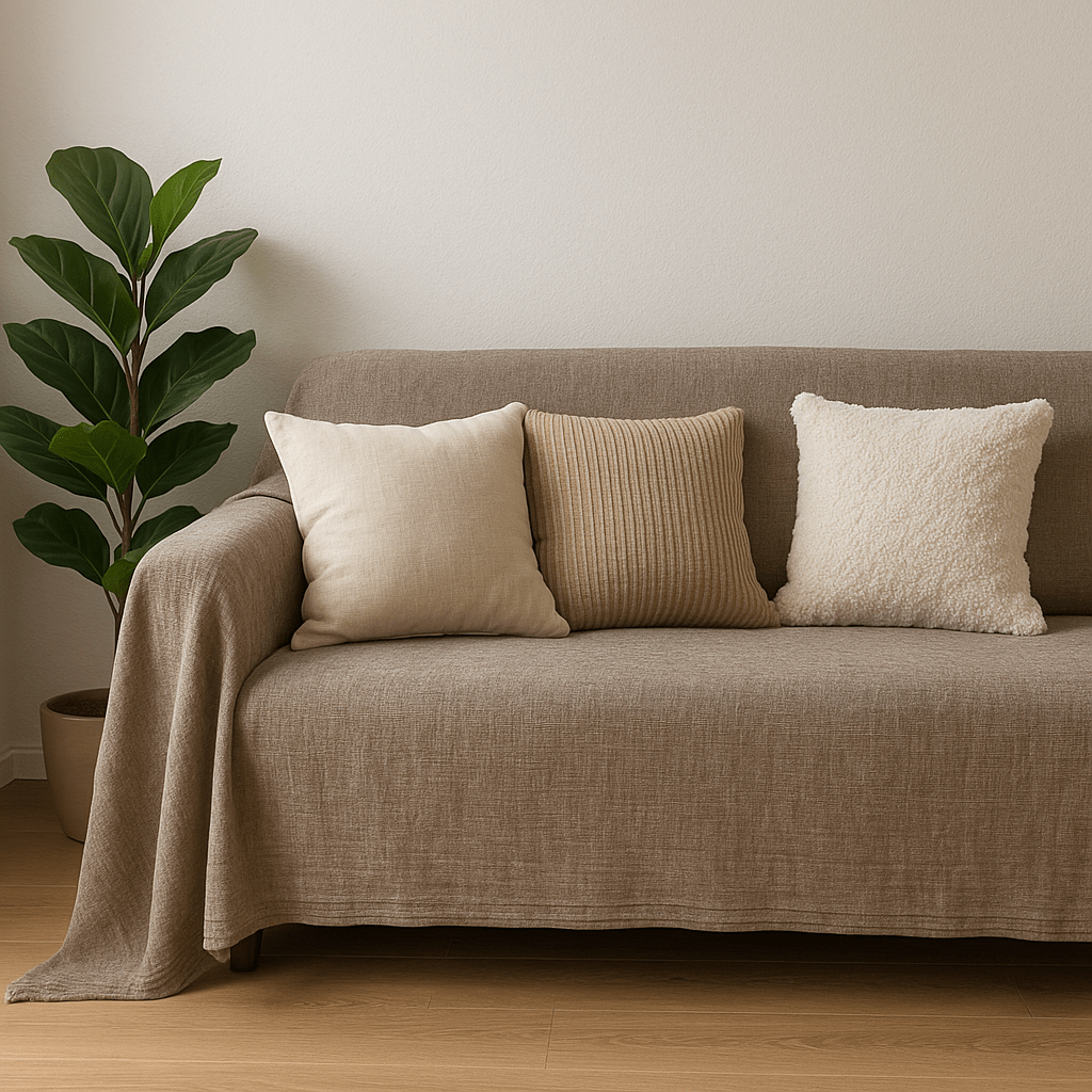 Transforming Studio Apartments with Chenille Sofa Covers: Smart Styling on a Budget - Snug & Homely
