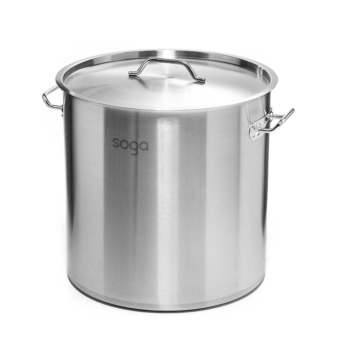 130L Top Grade 18/10 Stainless Steel Stockpot