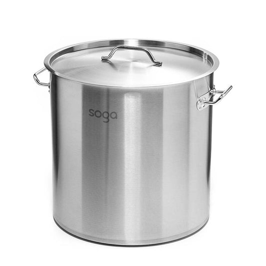 130L Top Grade 18/10 Stainless Steel Stockpot