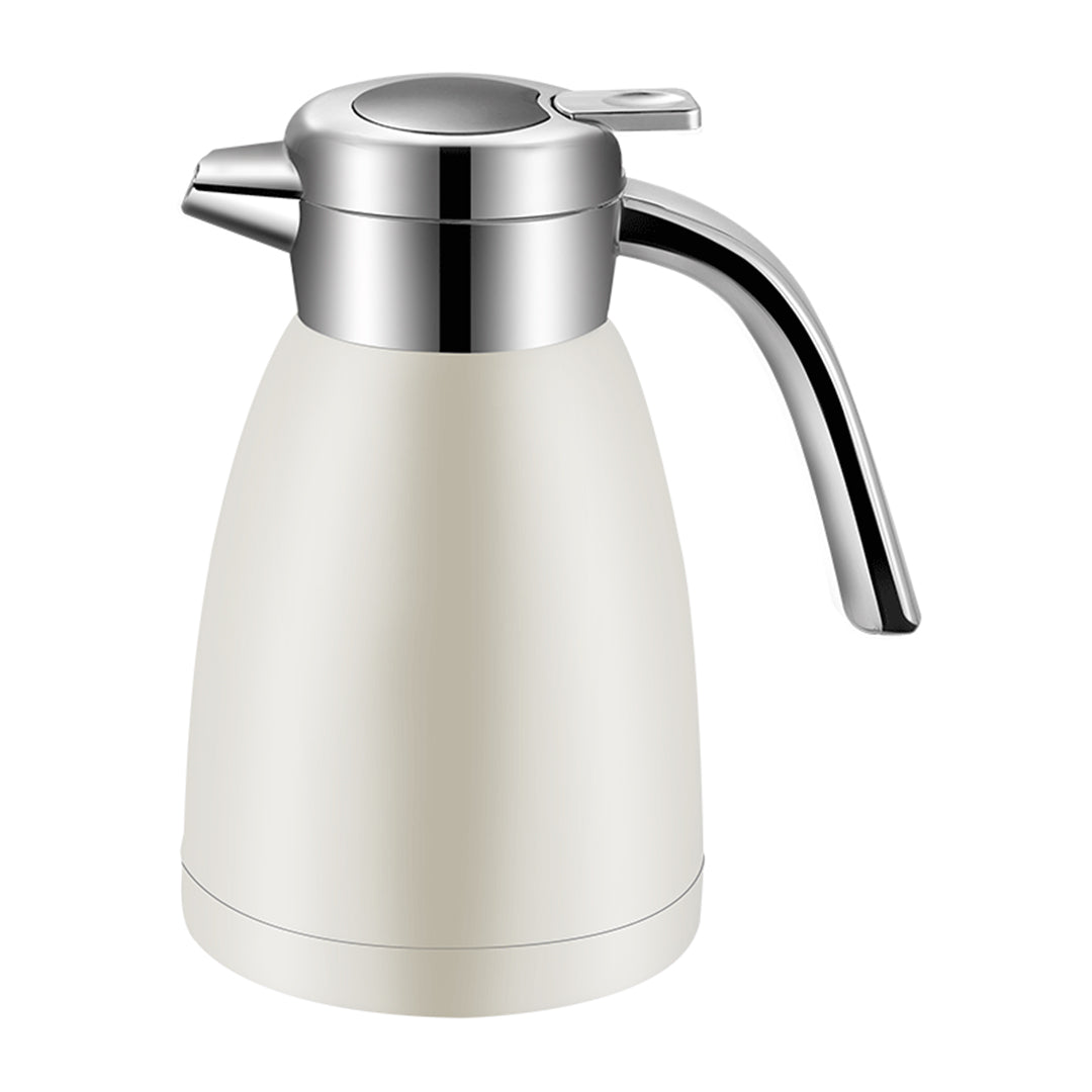 SOGA 2.2L Stainless Steel Kettle White