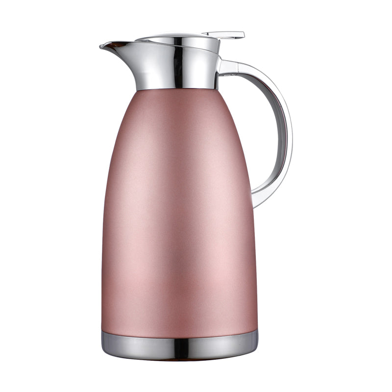 Soga Premium 2.3L Rose Color 3-Layer Vacuum Insulated Stainless Steel Flask  Ideal for Home and office Office