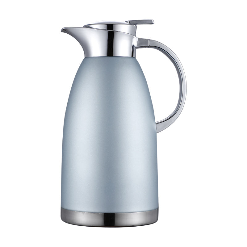 Soga Premium 2.3L Blue Color 3-Layer Vacuum Insulated Stainless Steel Flask  Ideal for Home and  Office