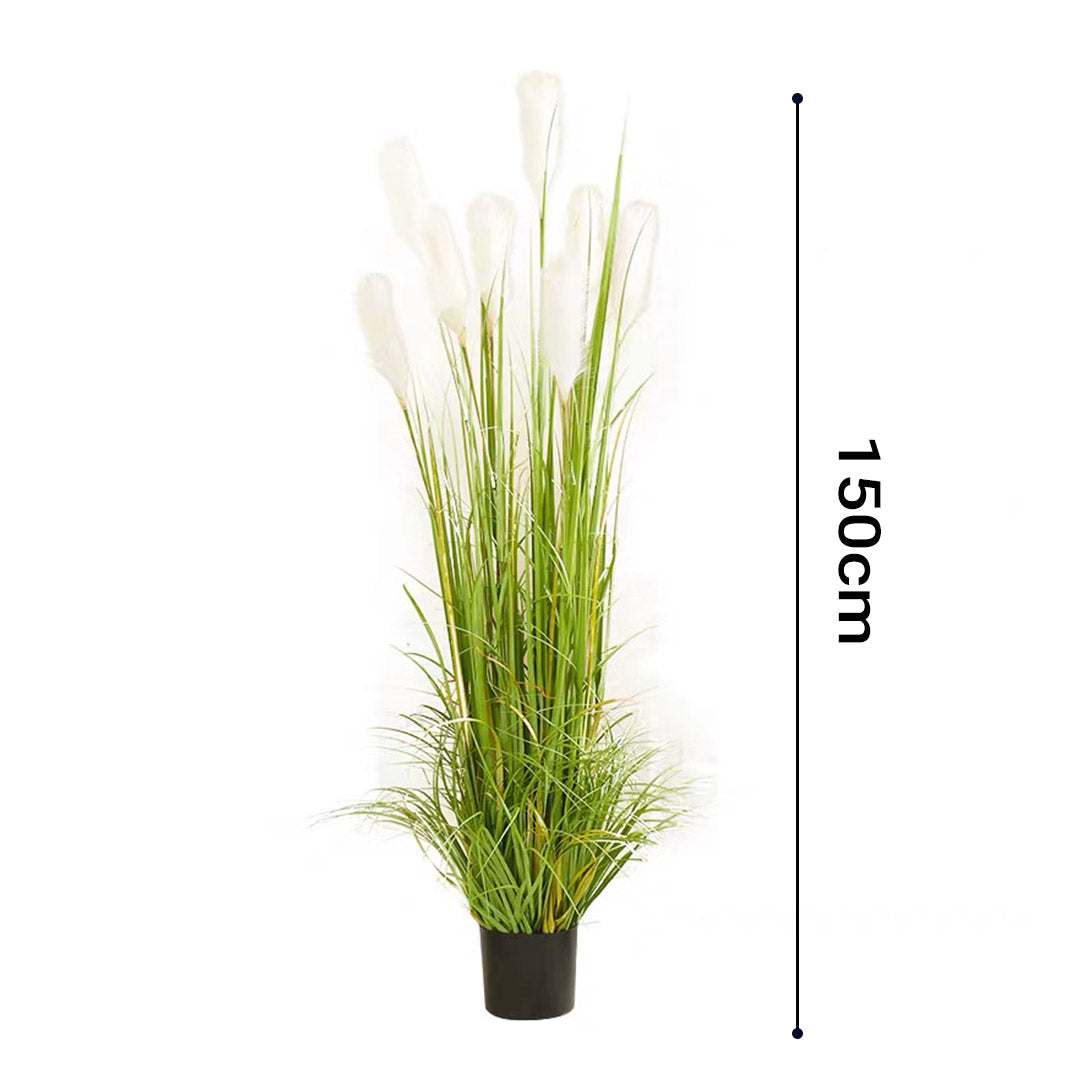 150cm Artificial Indoor Potted Reed Grass Tree