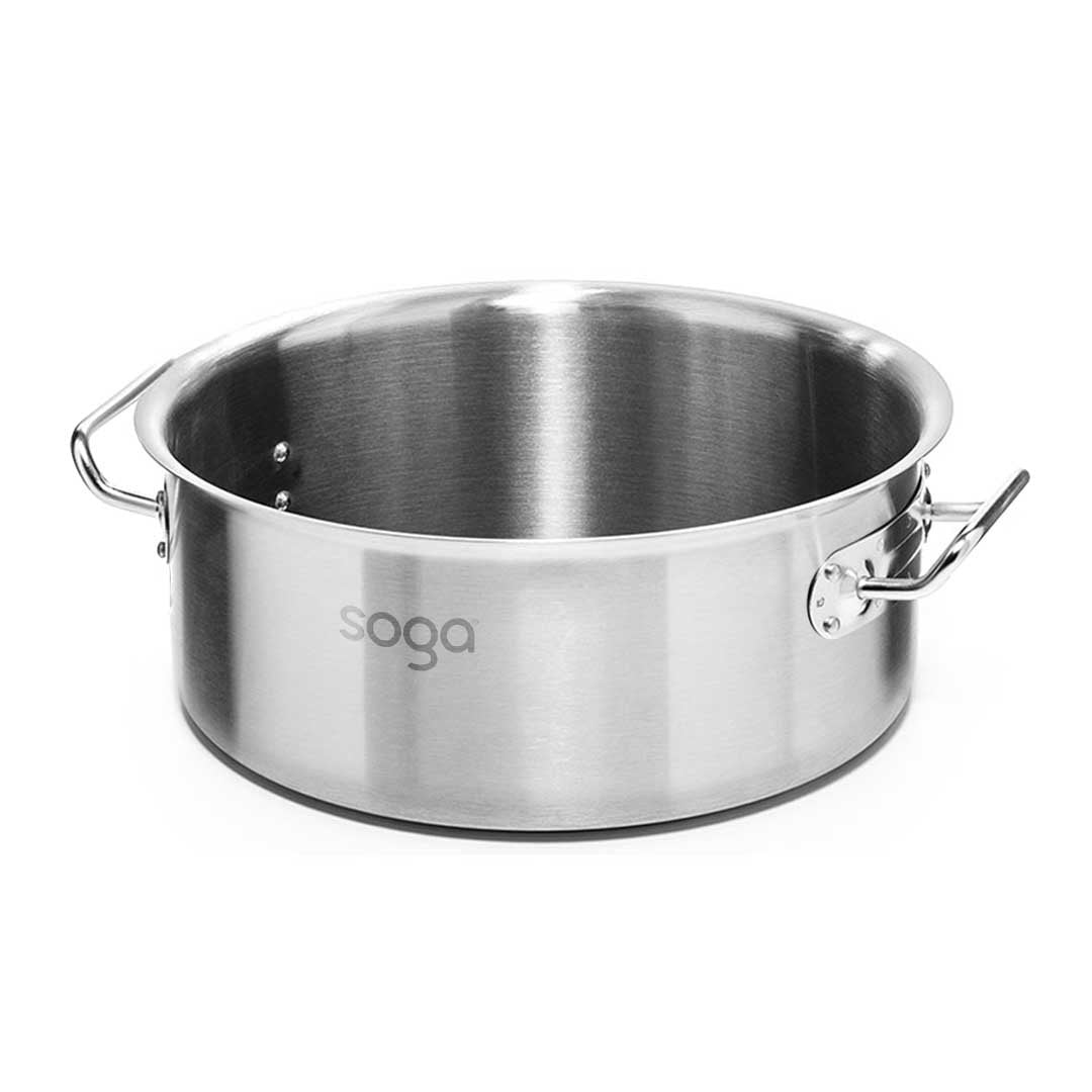 17L Top Grade 18/10 Stainless Steel Stockpot