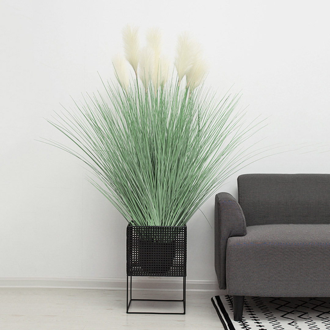 137cm Artificial Indoor Potted Bulrush Grass Tree