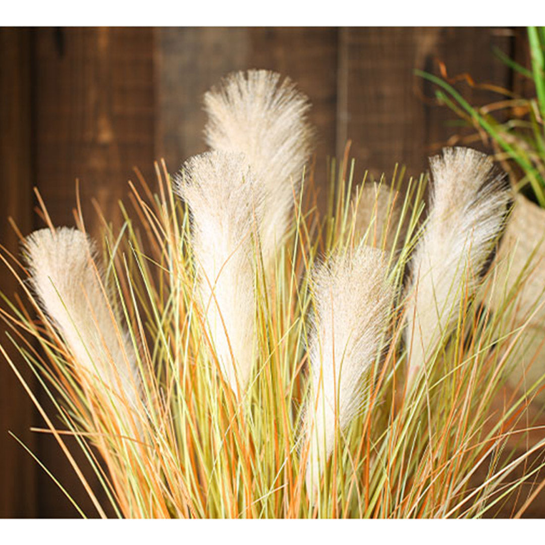 137cm Artificial Indoor Potted Reed Bulrush Grass