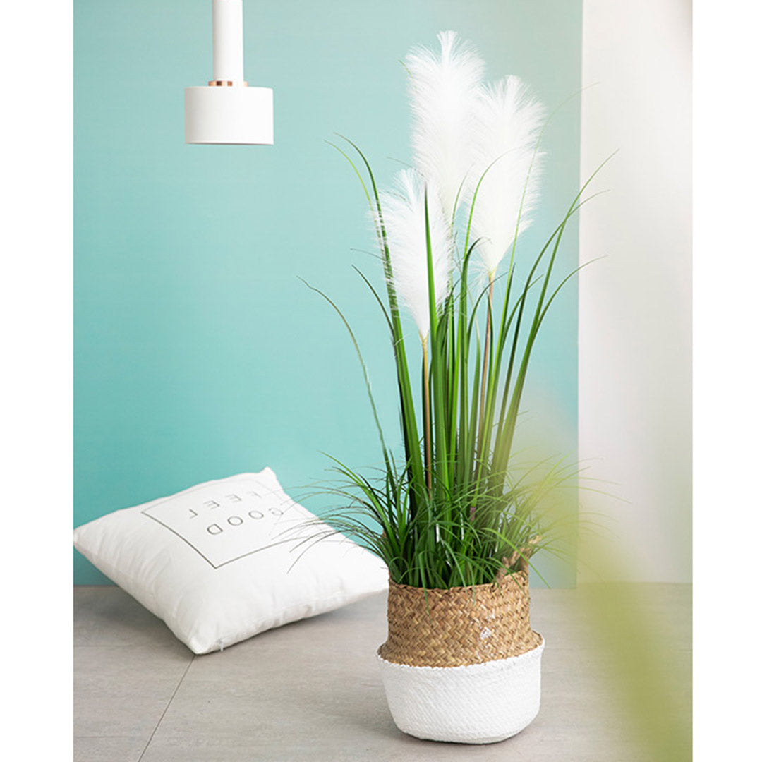 120cm Artificial Indoor Potted Reed Grass Tree