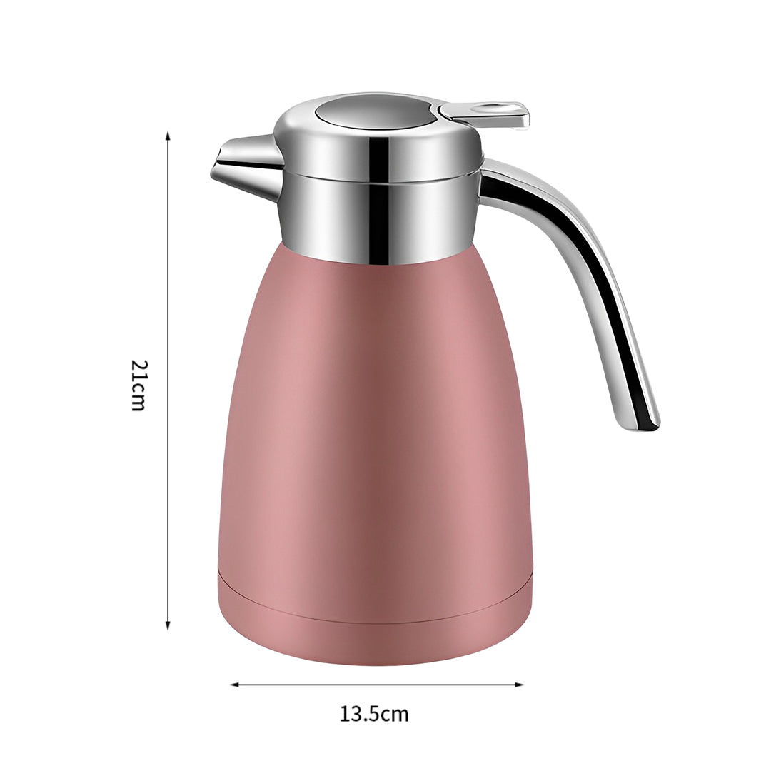 SOGA 1.2L Stainless Steel Kettle Pink