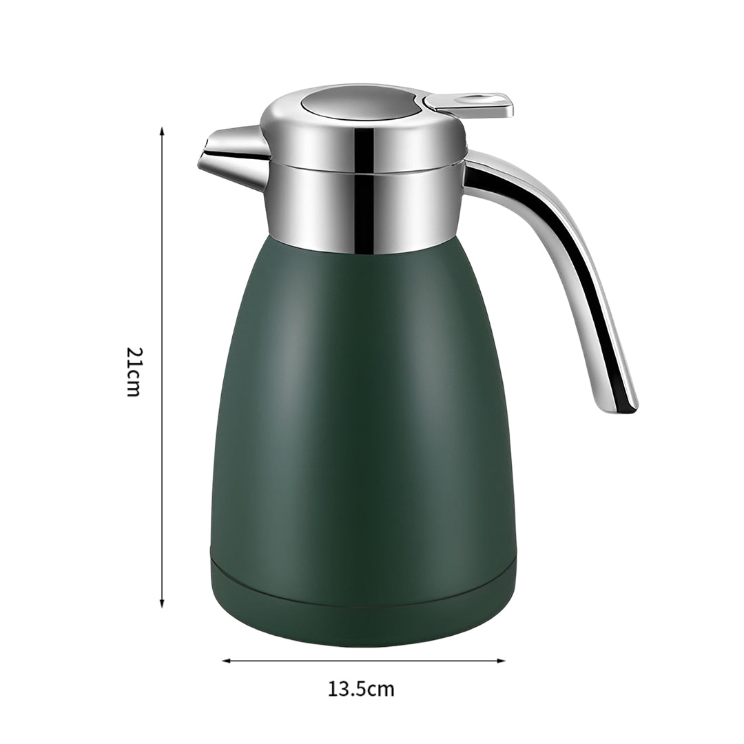 SOGA 1.2L Stainless Steel Kettle Green