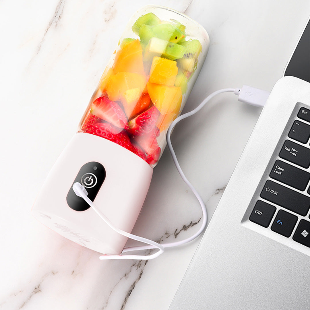 Portable Mini USB Rechargeable Handheld Juicer White