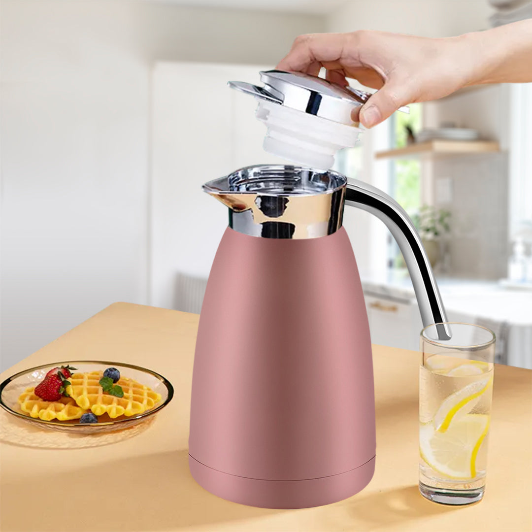 SOGA 1.2L Stainless Steel Kettle Pink