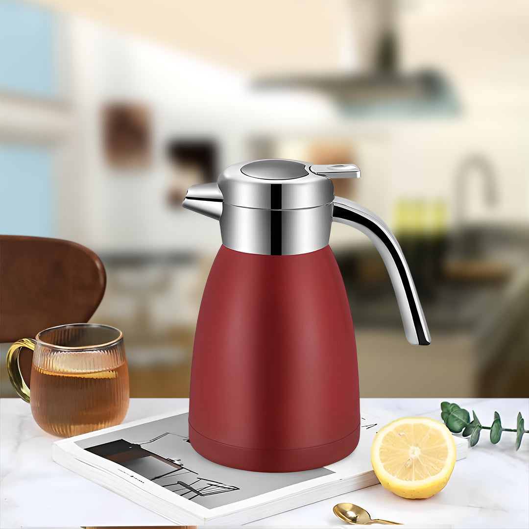 SOGA 1.8L Stainless Steel Kettle Red