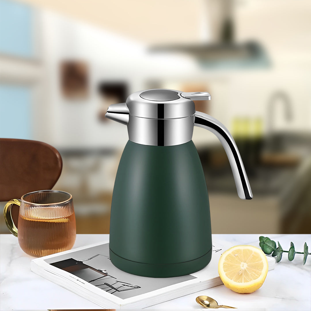 SOGA 1.2L Stainless Steel Kettle Green