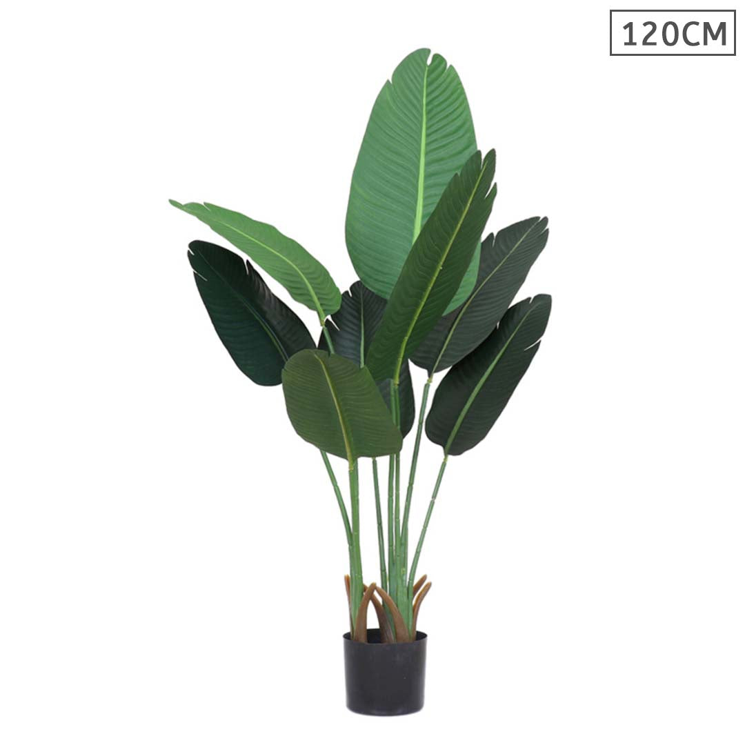 120cm Artificial Traveler Banana Plant- main front image 2