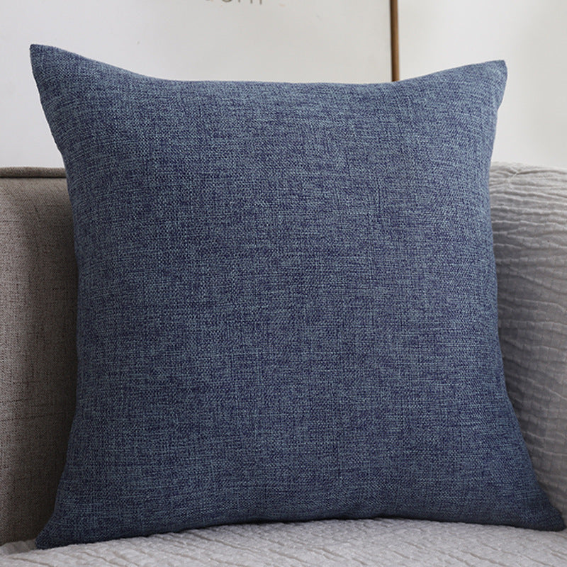 Simple Harmony: Cotton Linen Cushion