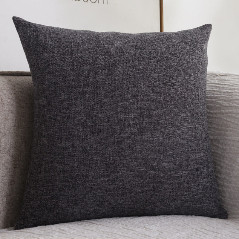 Simple Harmony: Cotton Linen Cushion