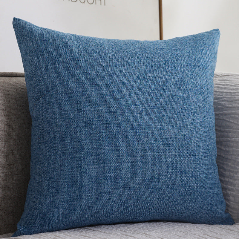 Simple Harmony: Cotton Linen Cushion