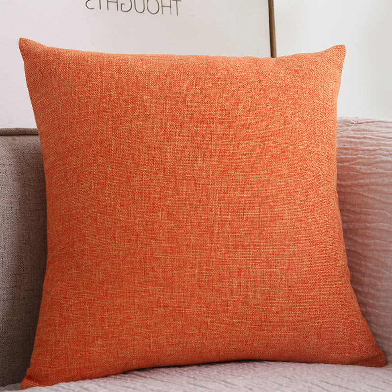 Simple Harmony: Cotton Linen Cushion