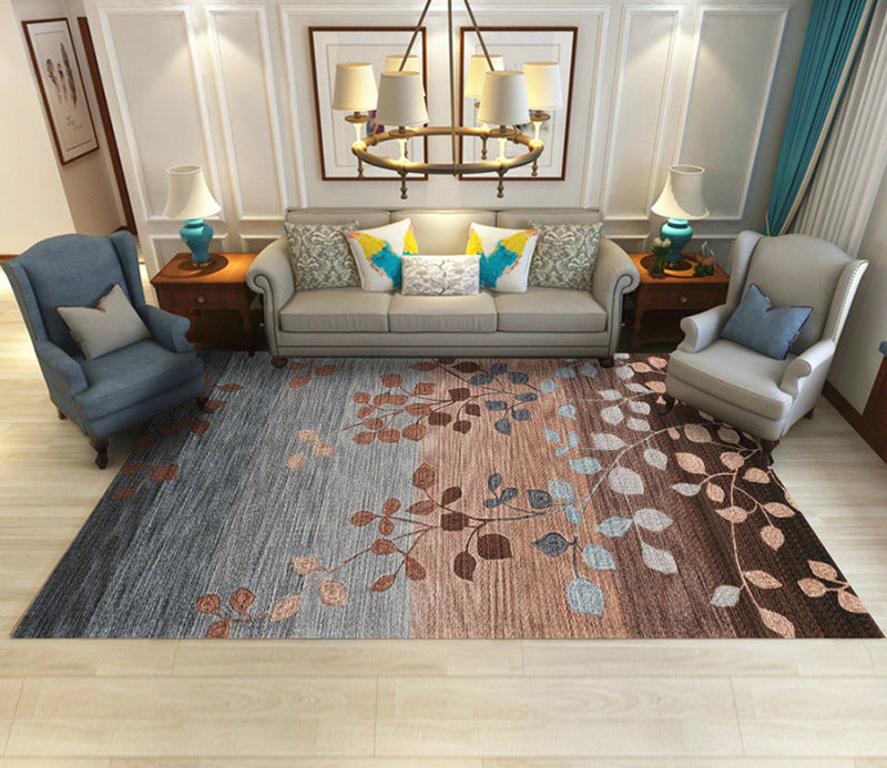 Geometric print carpets