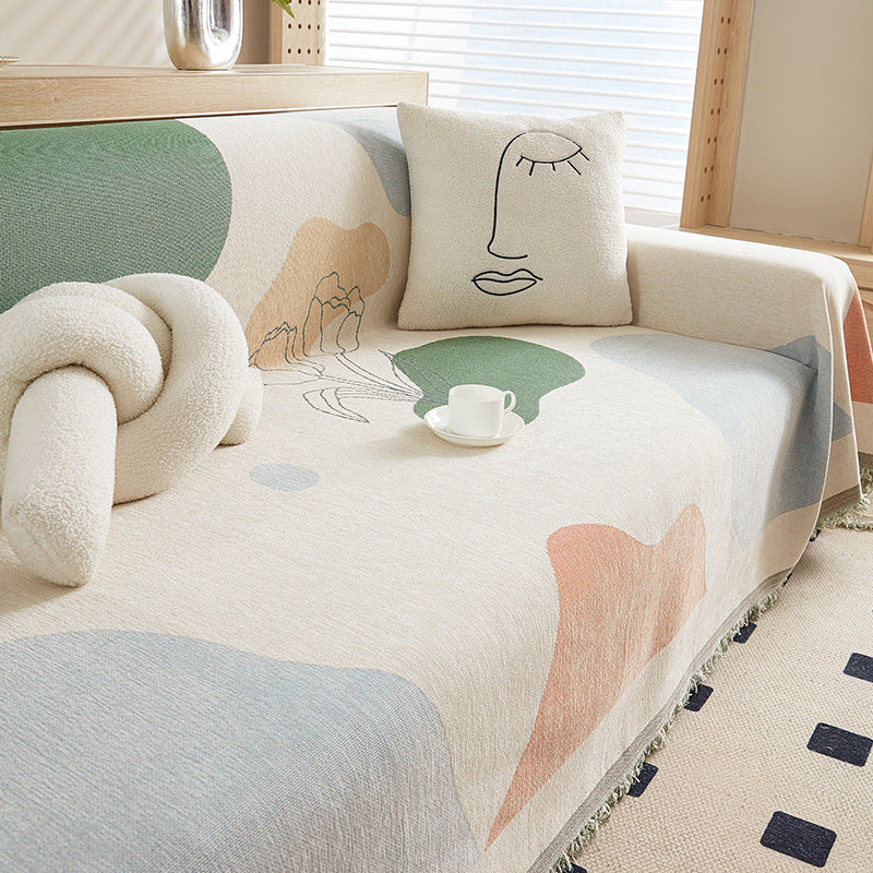 VeluSoft Chenille Throw Cover