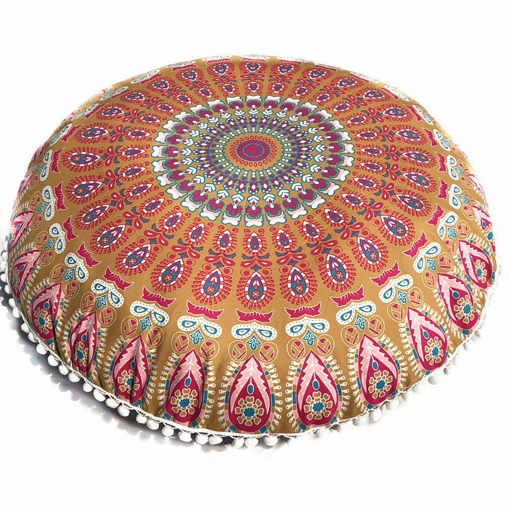 Lotus Round Cushion