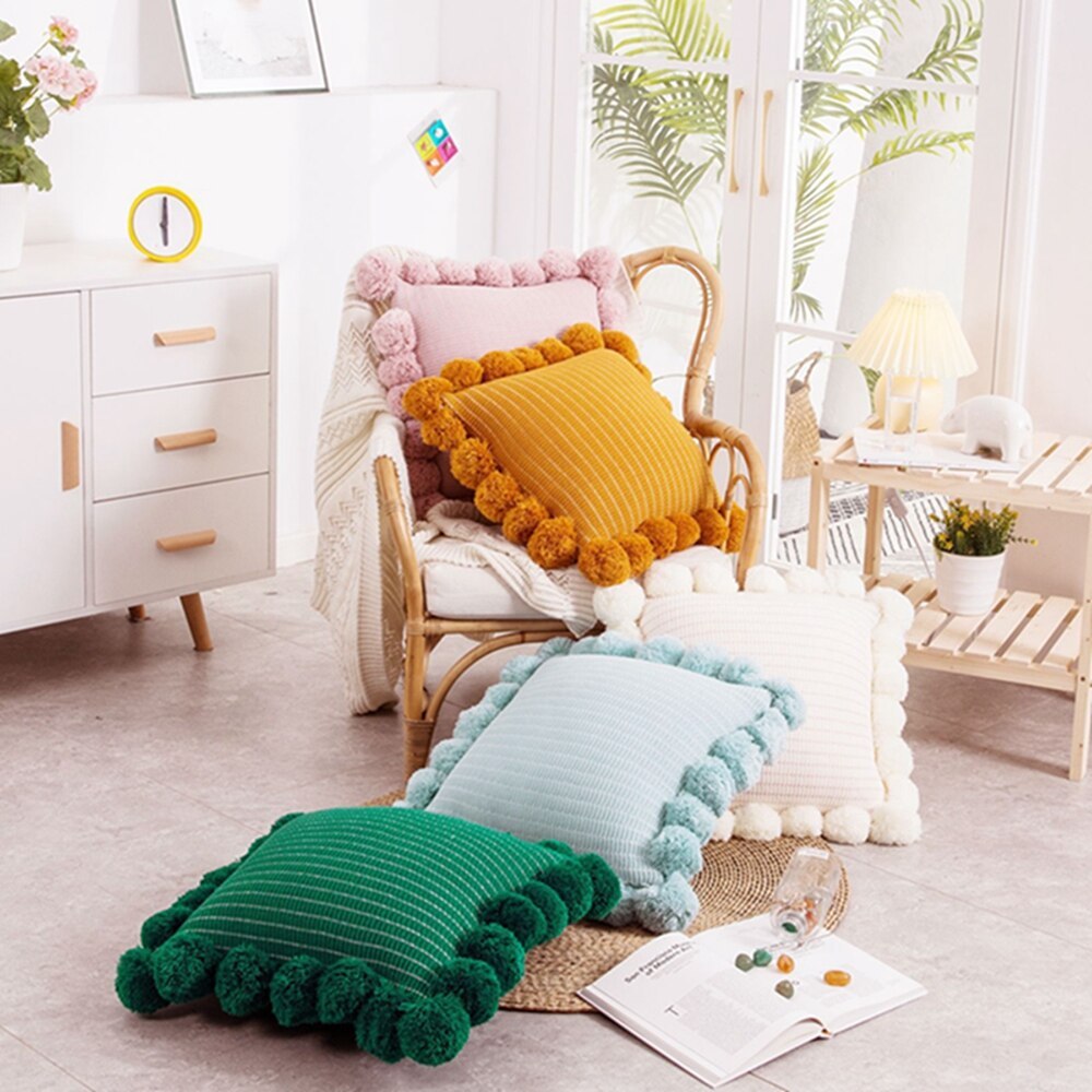 Luxury Knitted Throw Pillow