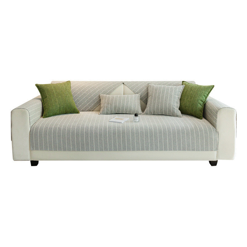 StrioLuxe Chenille Non-Slip Sofa Cushion Cover