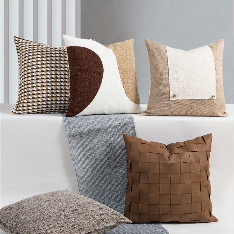 Scandinavian Style Woven Pillow Covers