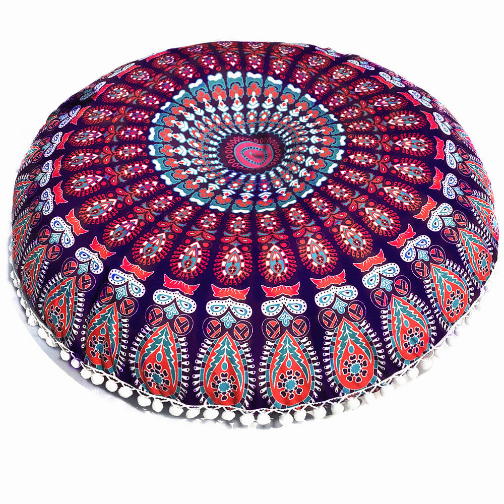 Lotus Round Cushion