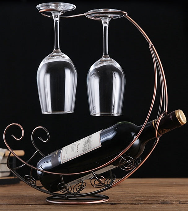 Decorative wine rack-Pirate ship style- Bronze colour