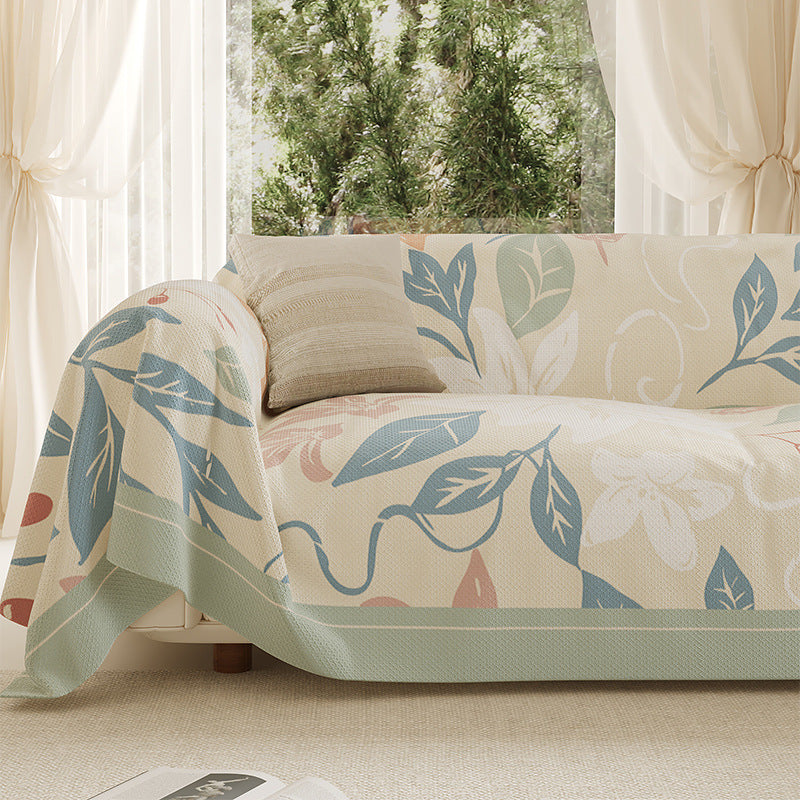 Orchid Veil – All-Inclusive Dustproof Sofa Towel