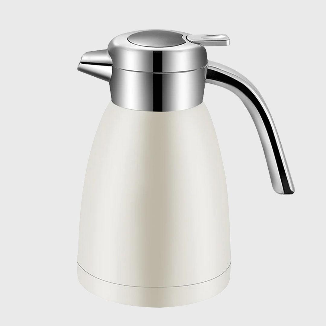 SOGA 1.8L Stainless Steel Kettle White