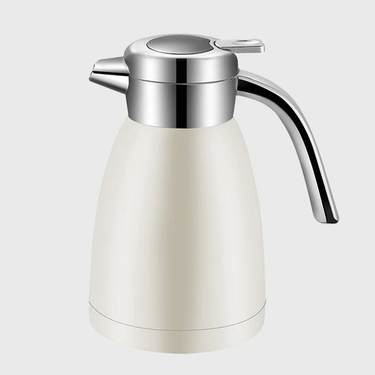 SOGA 2.2L Stainless Steel Kettle White