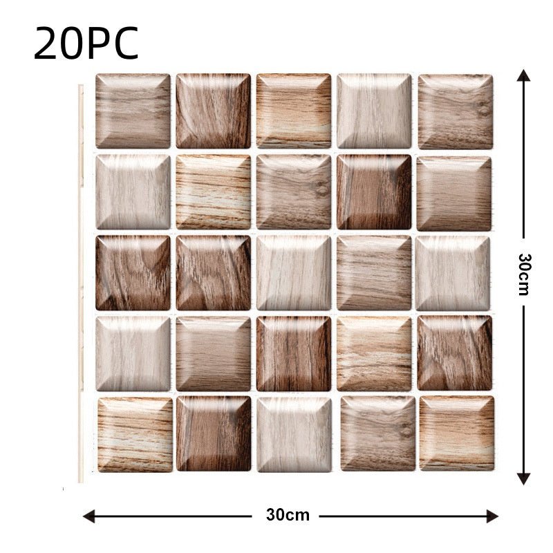 Brick Style Wallpaper Living Self-Adhesive - Snug & Homely