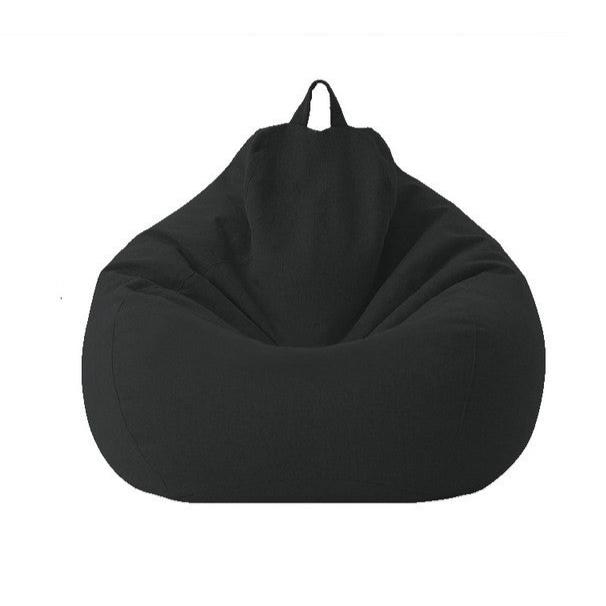 Lazy Sofa Bean Bag – Stylish and Comfortable Bean Bag for Small Apartments in Australia- Black