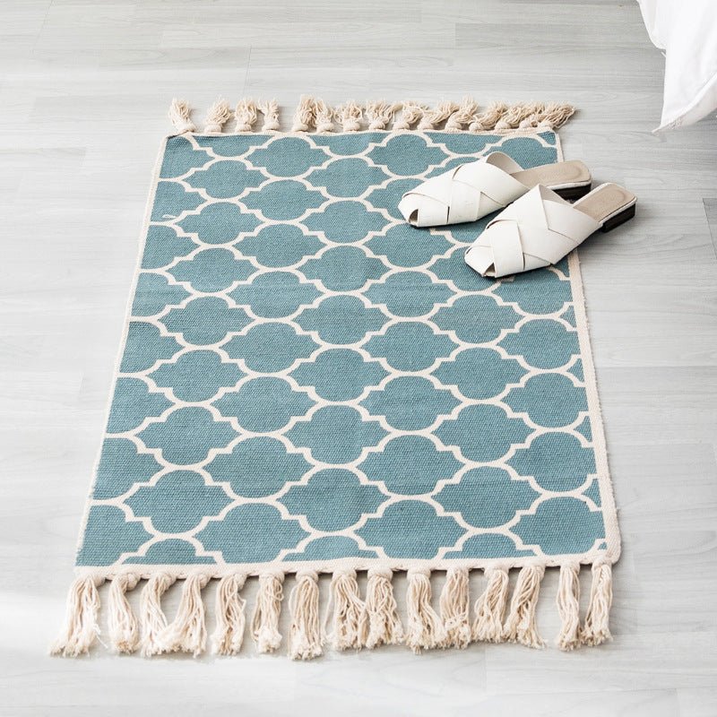 Cotton and linen hand-woven carpets - Snug & Homely