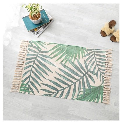 Cotton and linen hand-woven carpets - Snug & Homely