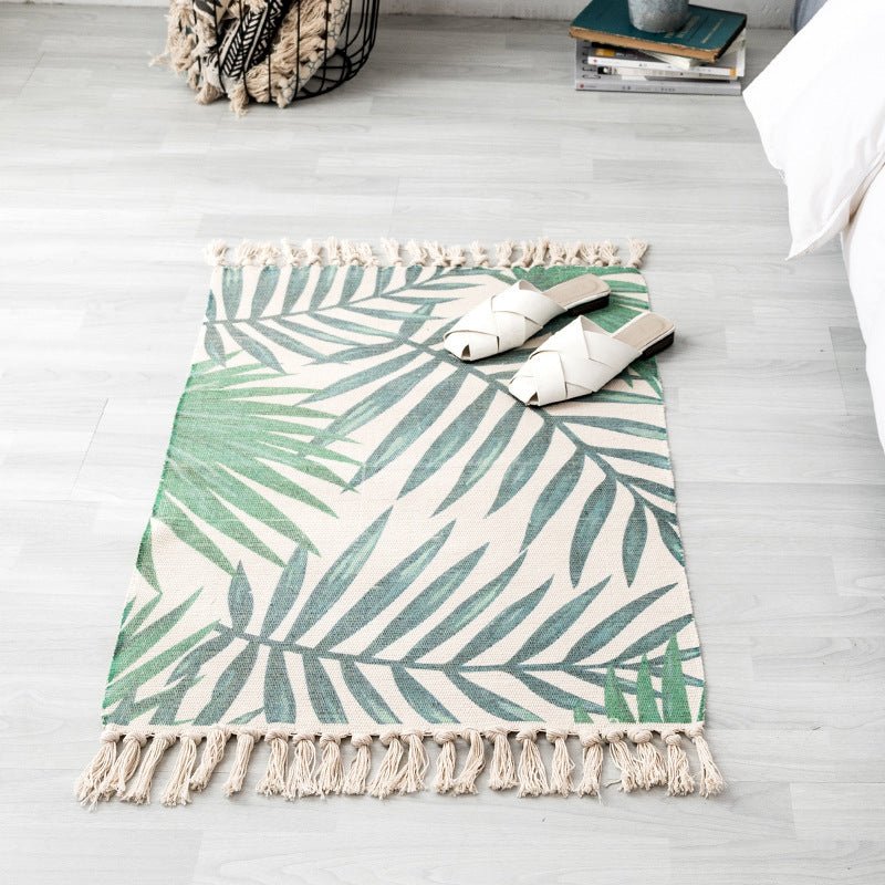 Cotton and linen hand-woven carpets - Snug & Homely
