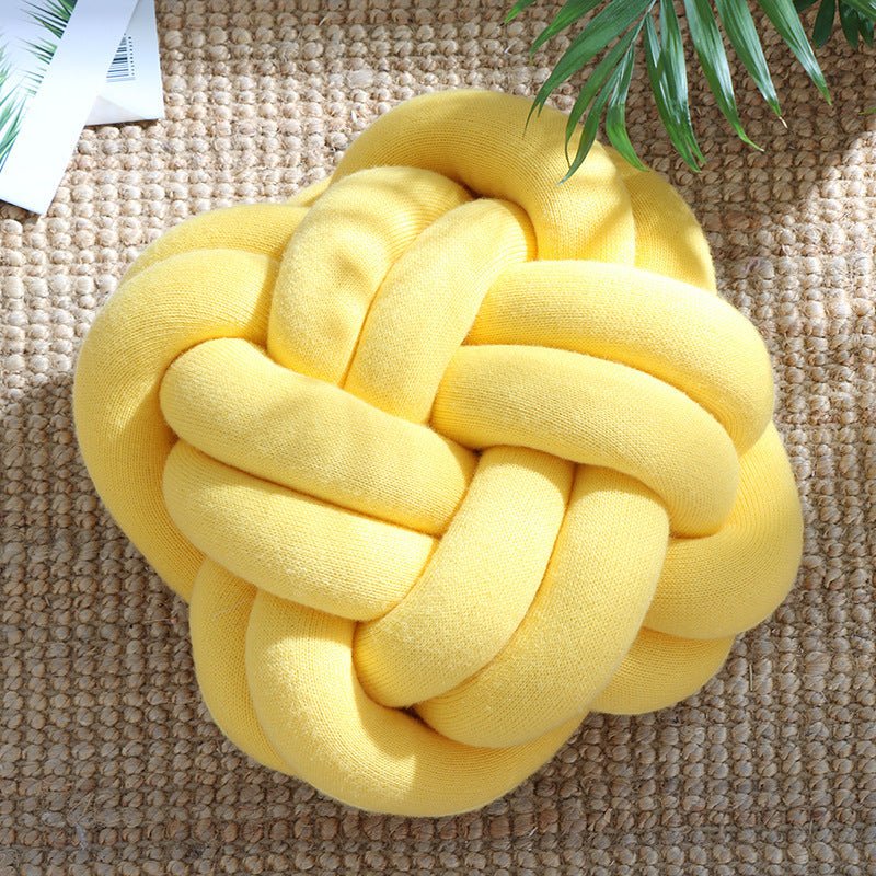 Craft Knot Pillow - Snug & Homely