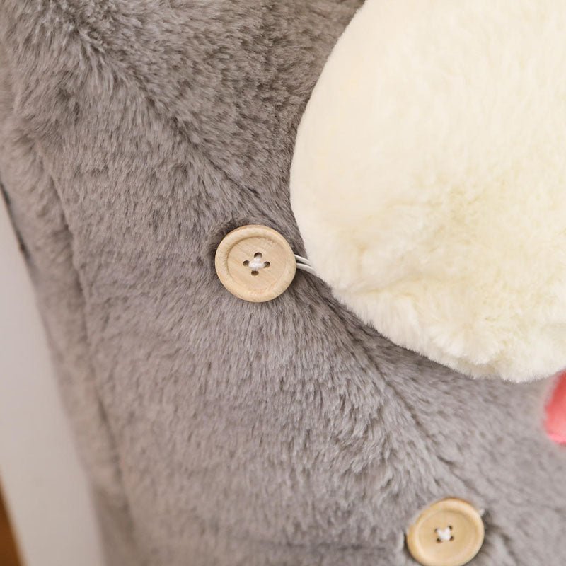Cute Star Cloud Wedge Cushion Grey - Snug & Homely
